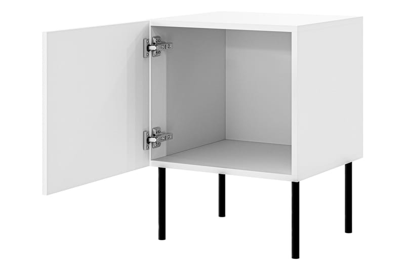 Laholm Nattbord 45 cm - Svart - Møbler - Bord - Avlastningsbord & sidobord - Sengebord & nattbord