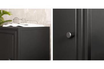 Laholm Nattbord 45 cm - Svart - Møbler - Bord - Avlastningsbord & sidobord - Sengebord & nattbord