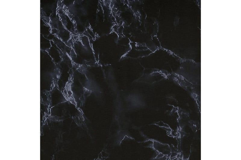 AtHena Sidebord 55 cm Marmorlook/Svart - Novogratz - Møbler - Bord - Avlastningsbord & sidobord - Lampebord & sidebord