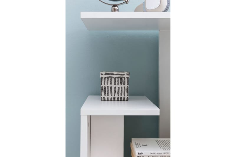 Avlastningsbord Brittnea 35 cm - Hvit - Lampebord & sidebord - Brettbord og småbord