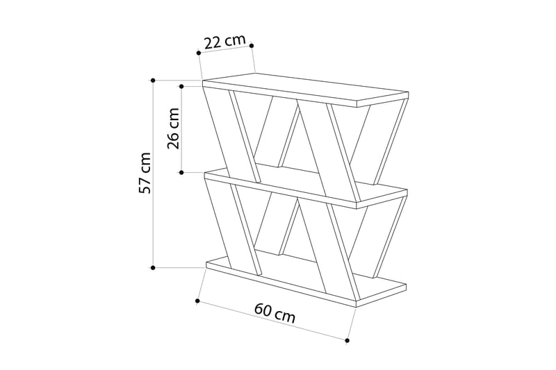 Avlastningsbord Lutchan - Lampebord & sidebord - Brettbord og småbord