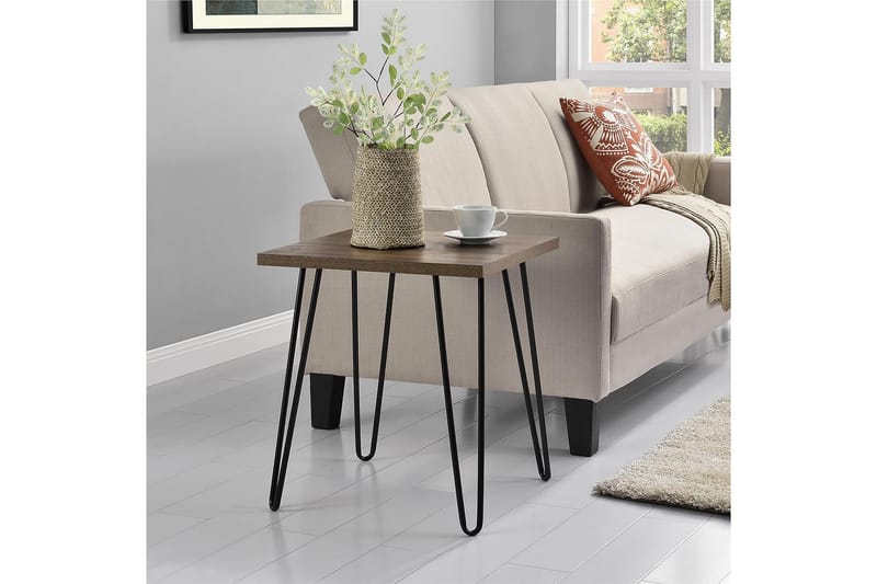 Avlastningsbord Owen 50 cm Tre - Dorel Home - Møbler - Bord - Avlastningsbord & sidobord - Lampebord & sidebord
