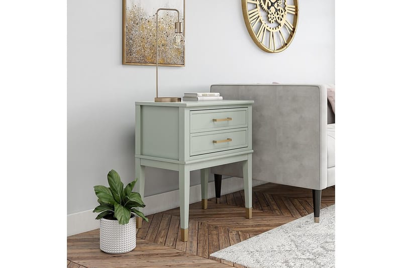 Avlastningsbord Westerleigh 60 cm Grønn - CosmoLiving - Møbler - Bord - Avlastningsbord & sidobord - Lampebord & sidebord