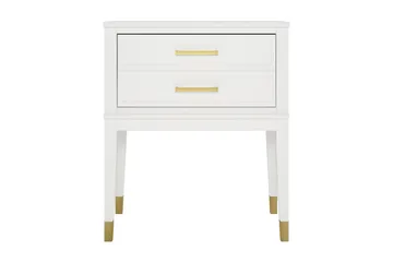 Avlastningsbord Westerleigh 60 cm Hvit - CosmoLiving - Møbler - Bord - Avlastningsbord & sidobord - Lampebord & sidebord