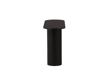 Bianca Sidebord 130x40x72 cm Oval - Sort - Møbler - Bord - Avlastningsbord & sidobord - Lampebord & sidebord