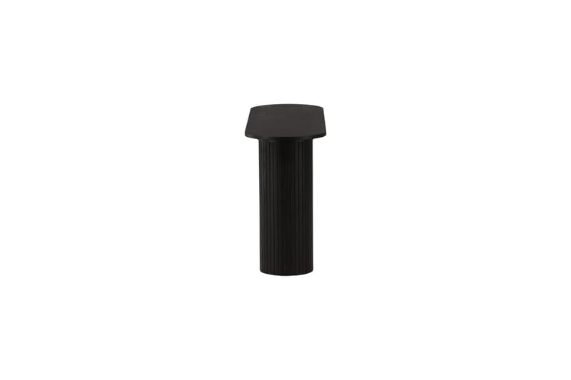 Bianca Sidebord 130x40x72 cm Oval - Sort - Møbler - Bord - Avlastningsbord & sidobord - Lampebord & sidebord
