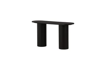 Bianca Sidebord 130x40x72 cm Oval - Sort - Møbler - Bord - Avlastningsbord & sidobord - Lampebord & sidebord