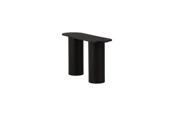 Bianca Sidebord 130x40x72 cm Oval - Sort - Møbler - Bord - Avlastningsbord & sidobord - Lampebord & sidebord