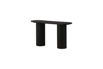 Bianca Sidebord 130x40x72 cm Oval - Sort - Møbler - Bord - Avlastningsbord & sidobord - Lampebord & sidebord