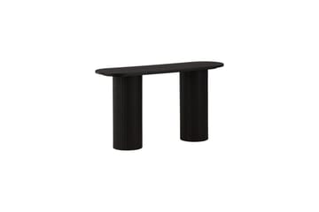 Bianca Sidebord 130x40x72 cm Oval - Sort - Møbler - Bord - Avlastningsbord & sidobord - Lampebord & sidebord