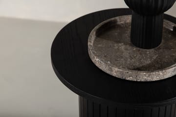 Bianca Sidebord 40x65 cm Rundt - Sort - Møbler - Bord - Avlastningsbord & sidobord - Pidestall & blomsterpidestall