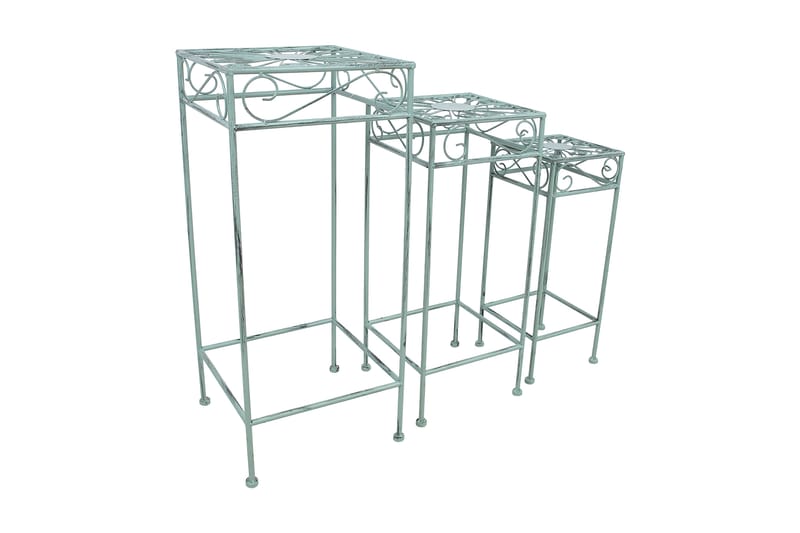 Blomstersokkel Mint 20x20x50 cm Antikkgrønn - Møbler - Bord - Avlastningsbord & sidobord - Lampebord & sidebord