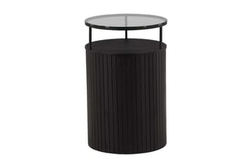 Bovall Sidebord 37 cm - Sort - Møbler - Bord - Avlastningsbord & sidobord - Pidestall & blomsterpidestall