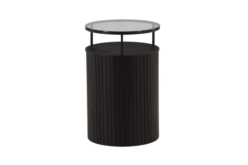 Bovall Sidebord 37 cm - Sort - Møbler - Bord - Avlastningsbord & sidobord - Pidestall & blomsterpidestall