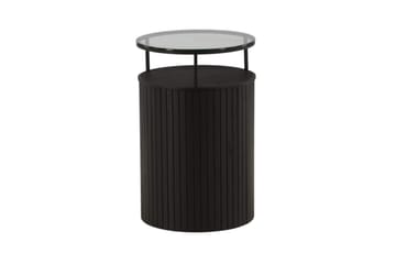 Bovall Sidebord 37 cm - Sort - Møbler - Bord - Avlastningsbord & sidobord - Pidestall & blomsterpidestall