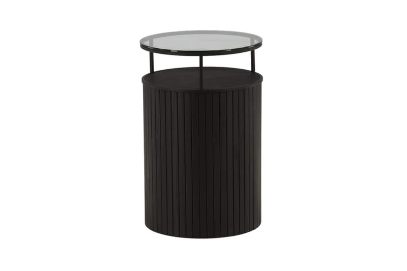 Bovall Sidebord 37 cm - Sort - Møbler - Bord - Avlastningsbord & sidobord - Pidestall & blomsterpidestall