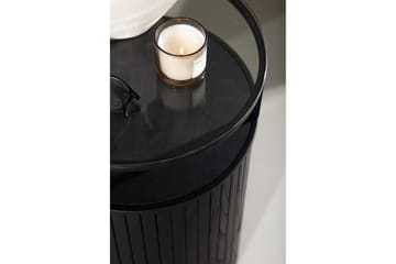 Bovall Sidebord 37 cm - Sort - Møbler - Bord - Avlastningsbord & sidobord - Pidestall & blomsterpidestall
