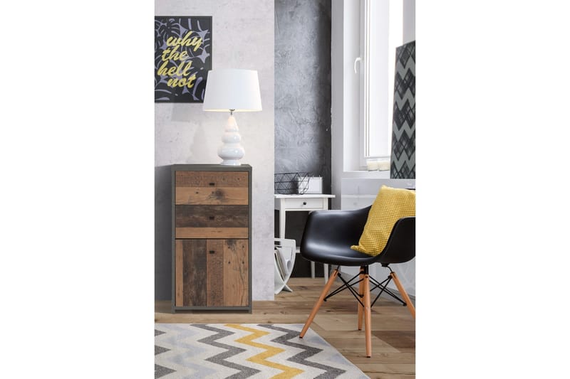 Broxton Sidebord 40 cm - Grå - Oppbevaring - Oppbevaringsmøbler - Sideboard & skjenk