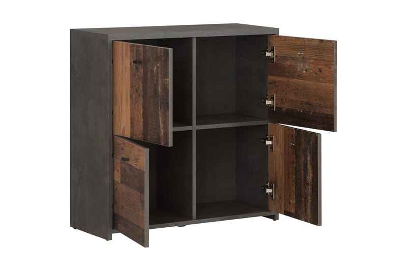 Broxton Sidebord 77 cm - Grå - Møbler - Bord - Avlastningsbord & sidobord - Lampebord & sidebord