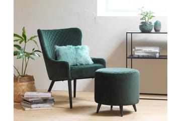 Burningham Avlastningsbord 35x90x80 cm - Svart - Møbler - Bord - Avlastningsbord & sidobord - Lampebord & sidebord