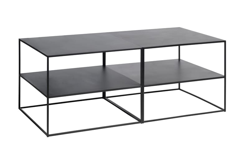 Burningham Avlastningsbord 65x65x50 cm - Svart - Møbler - Bord - Avlastningsbord & sidobord - Lampebord & sidebord