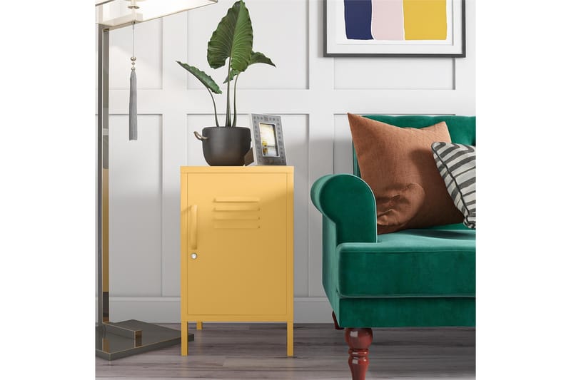 CacHe Sidebord 38 cm Gul - Novogratz - Møbler - Bord - Avlastningsbord & sidobord - Lampebord & sidebord