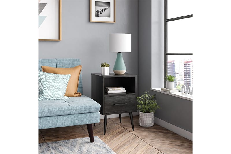 Elport Sidebord - Svart - Møbler - Bord - Avlastningsbord & sidobord - Lampebord & sidebord