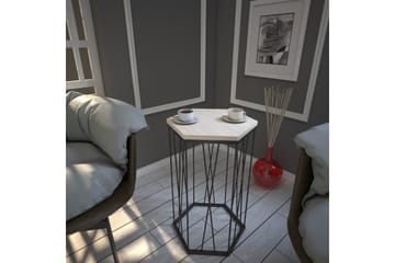 Falan Sidebord 40 cm Sekskant - Grå - Møbler - Bord - Avlastningsbord & sidobord - Lampebord & sidebord