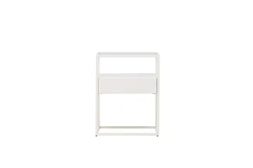 Fortaleza Sidebord 40x40 cm - Hvit - Møbler - Bord - Avlastningsbord & sidobord - Lampebord & sidebord
