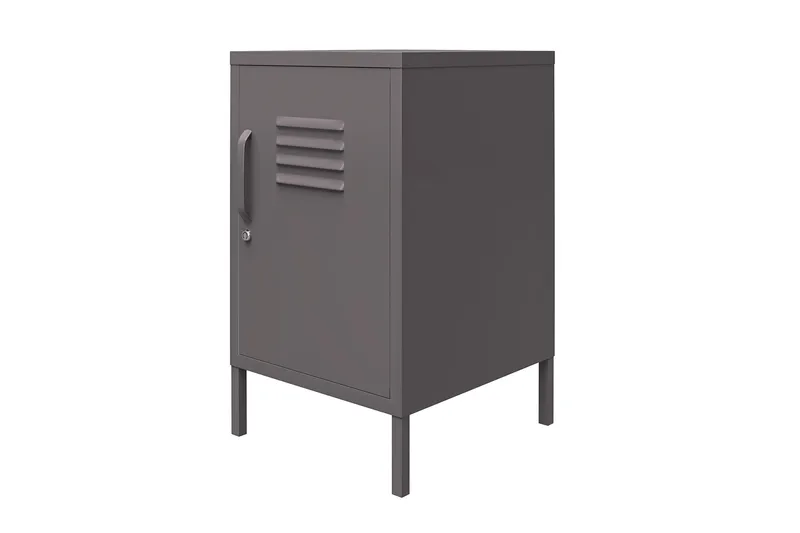 Franklin Sidebord 38x40 cm Grå - Dorel Home - Møbler - Bord - Avlastningsbord & sidobord - Lampebord & sidebord