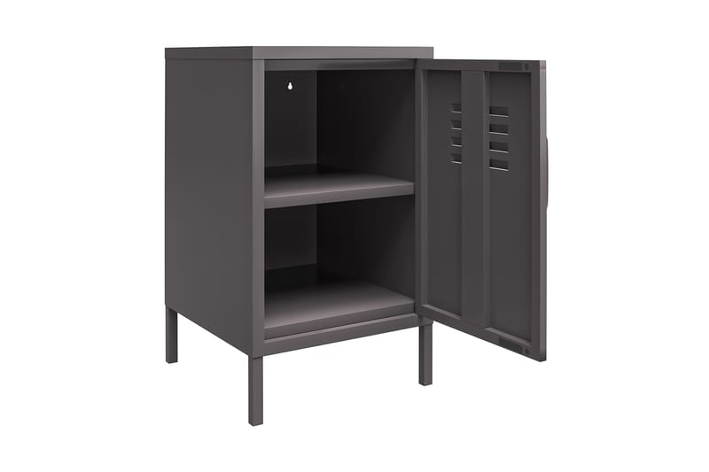 Franklin Sidebord 38x40 cm Grå - Dorel Home - Møbler - Bord - Avlastningsbord & sidobord - Lampebord & sidebord