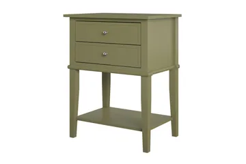 Franklin Sidebord 56x39 cm Olivengrønn - Queer Eye - Møbler - Bord - Avlastningsbord & sidobord - Lampebord & sidebord