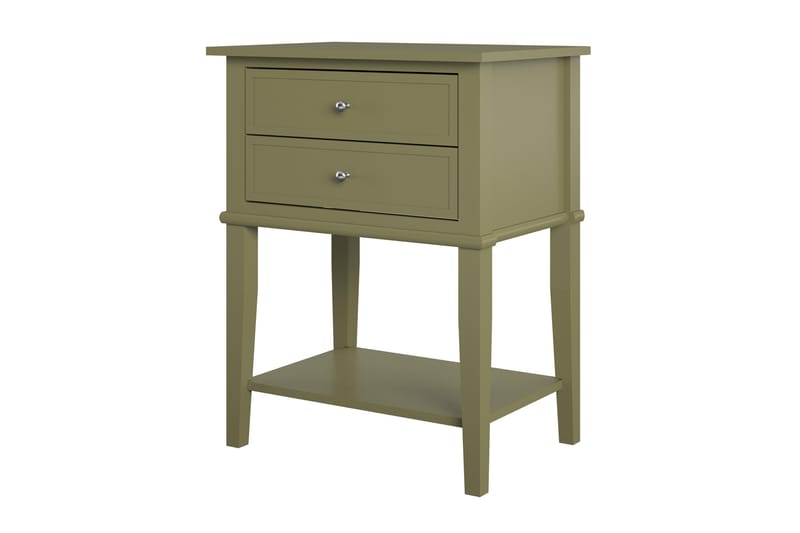 Franklin Sidebord 56x39 cm Olivengrønn - Queer Eye - Møbler - Bord - Avlastningsbord & sidobord - Lampebord & sidebord