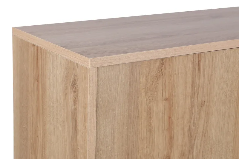 Gibia Side Avlastningsbord 90 cm - Natur / Svart - Møbler - Bord - Avlastningsbord & sidobord - Lampebord & sidebord