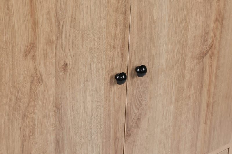 Gibia Side Avlastningsbord 90 cm - Natur / Svart - Møbler - Bord - Avlastningsbord & sidobord - Lampebord & sidebord