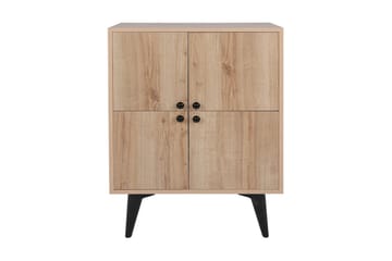 Harbiyes Side Avlastningsbord 70 cm - Natur / Svart - Møbler - Bord - Avlastningsbord & sidobord - Lampebord & sidebord