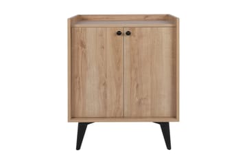 Kastelas Side Avlastningsbord 70 cm - Natur / Svart - Møbler - Bord - Avlastningsbord & sidobord - Lampebord & sidebord