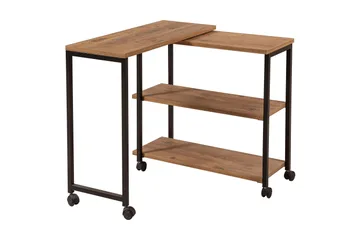 Lantenot Sidebord 76cm - Natur / Svart - Møbler - Bord - Avlastningsbord & sidobord - Lampebord & sidebord