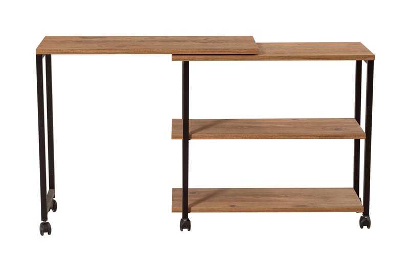 Lantenot Sidebord 76cm - Natur / Svart - Møbler - Bord - Avlastningsbord & sidobord - Lampebord & sidebord