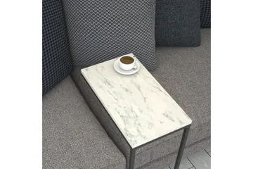 Maddeson Side Avlastningsbord 46 cm - Svart / Hvit - Møbler - Bord - Avlastningsbord & sidobord - Lampebord & sidebord