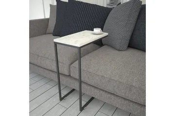 Maddeson Side Avlastningsbord 46 cm - Svart / Hvit - Møbler - Bord - Avlastningsbord & sidobord - Lampebord & sidebord