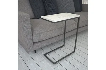 Maddeson Side Avlastningsbord 46 cm - Svart / Hvit - Møbler - Bord - Avlastningsbord & sidobord - Lampebord & sidebord