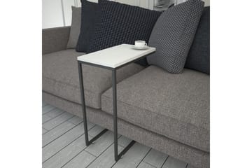 Maddeson Sidebord 46 cm - Hvit - Møbler - Bord - Avlastningsbord & sidobord - Lampebord & sidebord