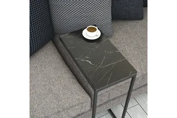 Maddeson Sidebord 46 cm - Svart/Hvit - Møbler - Bord - Avlastningsbord & sidobord - Lampebord & sidebord