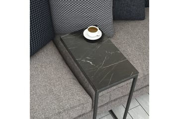 Maddeson Sidebord 46 cm - Svart/Hvit - Møbler - Bord - Avlastningsbord & sidobord - Lampebord & sidebord