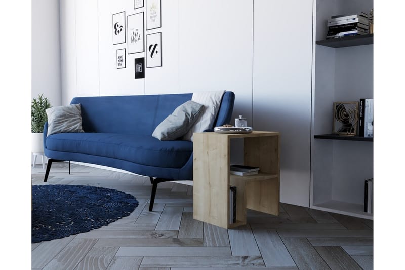 Malem Sidebord 52x45x52 cm - Blå - Møbler - Bord - Avlastningsbord & sidobord - Lampebord & sidebord