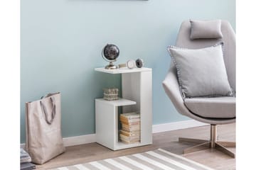 Melindy Avlastningsbord 35 cm - Hvit - Møbler - Bord - Avlastningsbord & sidobord - Lampebord & sidebord