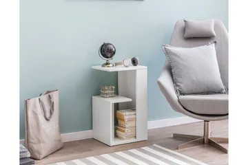 Melindy Avlastningsbord 35 cm - Hvit - Møbler - Bord - Avlastningsbord & sidobord - Lampebord & sidebord