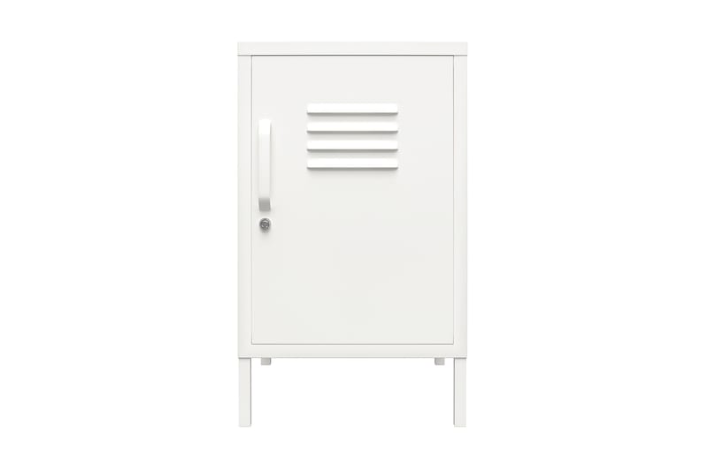 Mission District Sidebord 38x40 cm Hvit - Dorel Home - Møbler - Bord - Avlastningsbord & sidobord - Lampebord & sidebord