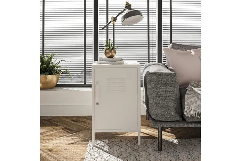 Mission District Sidebord 38x40 cm Hvit, Dorel Home